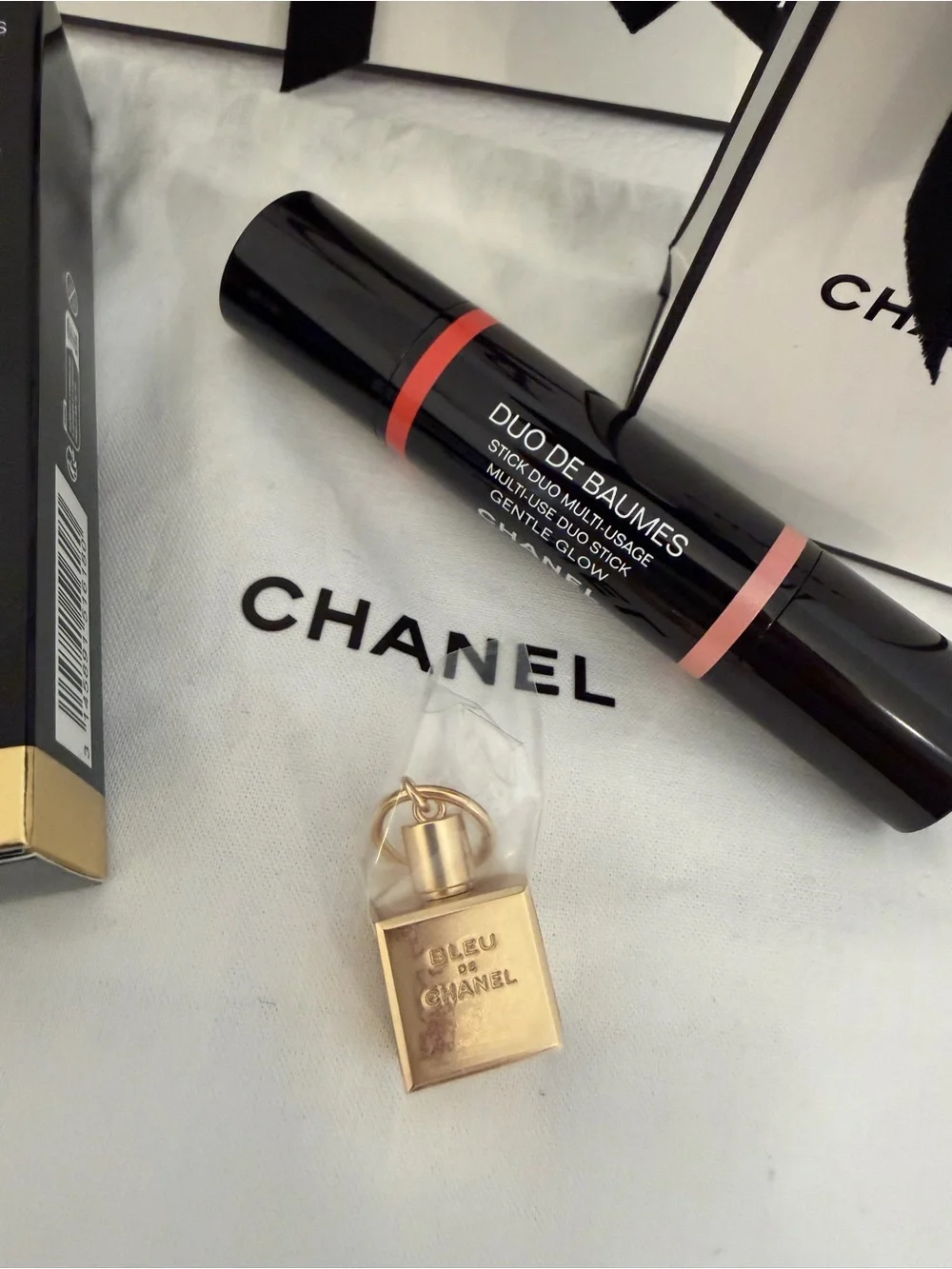 Chanel Duo De Baumes Multi-Use Stick Gentle Glow Limited Edition & CHARM! NEW